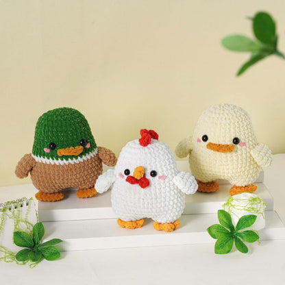 28-in-1 Tiny Beasties Crochet Patterns You’ll Love | Cute Animal Collection – Lion, Panda, Owl, Unicorn, Giraffe, Dog & More!