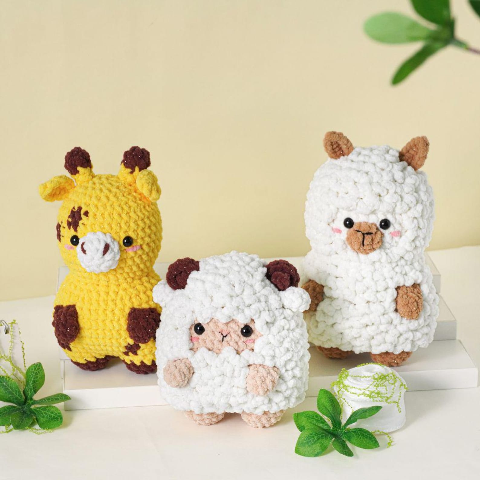28-in-1 Tiny Beasties Crochet Patterns You’ll Love | Cute Animal Collection – Lion, Panda, Owl, Unicorn, Giraffe, Dog & More!