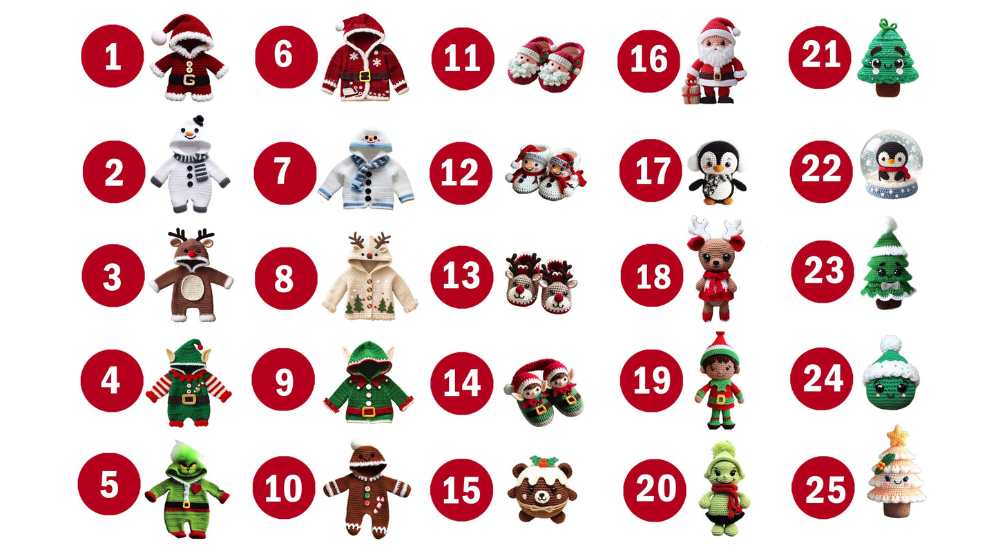 GET 25 OF OUR BEST CHRISTMAS PATTERNS – FOR JUST $25!